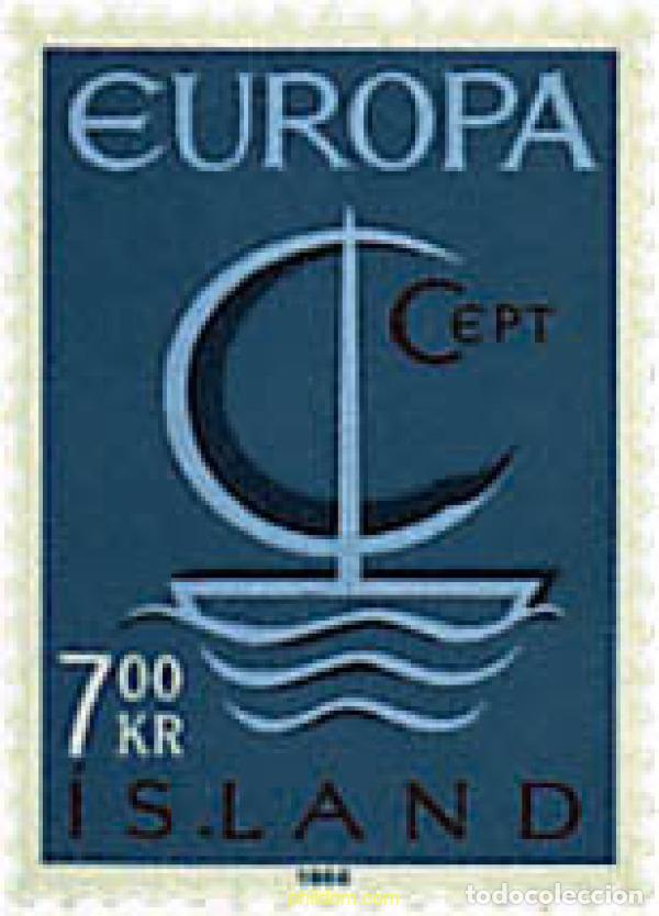 Stamps: 216621 MNH ISLANDIA 1966 EUROPA CEPT. NAVIO EUROPA
