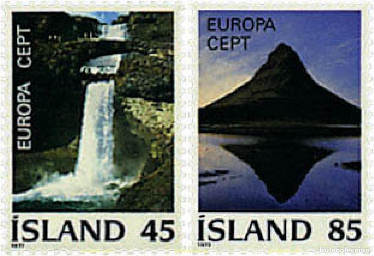 Francobolli: 652427 HINGED ISLANDIA 1977 EUROPA CEPT. PAISAJES