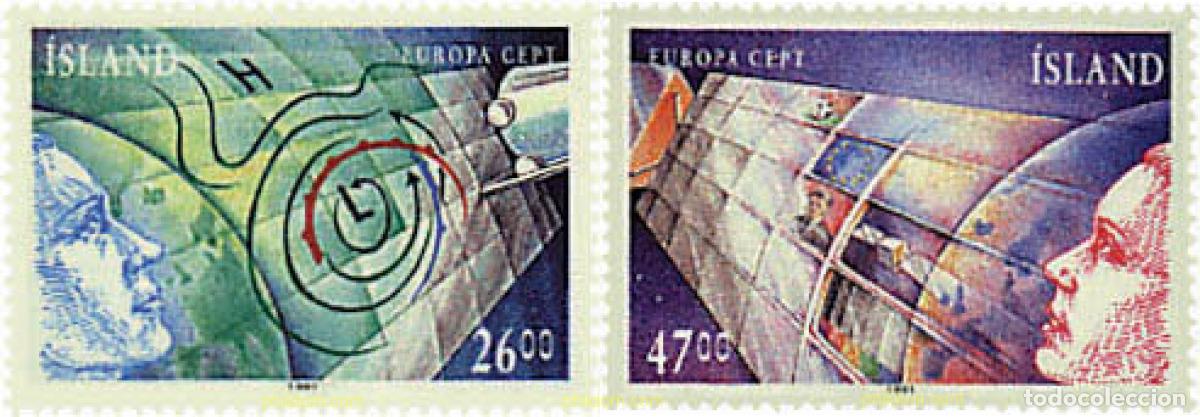 Francobolli: 62794 MNH ISLANDIA 1991 EUROPA CEPT. TELECOMUNICACIONES