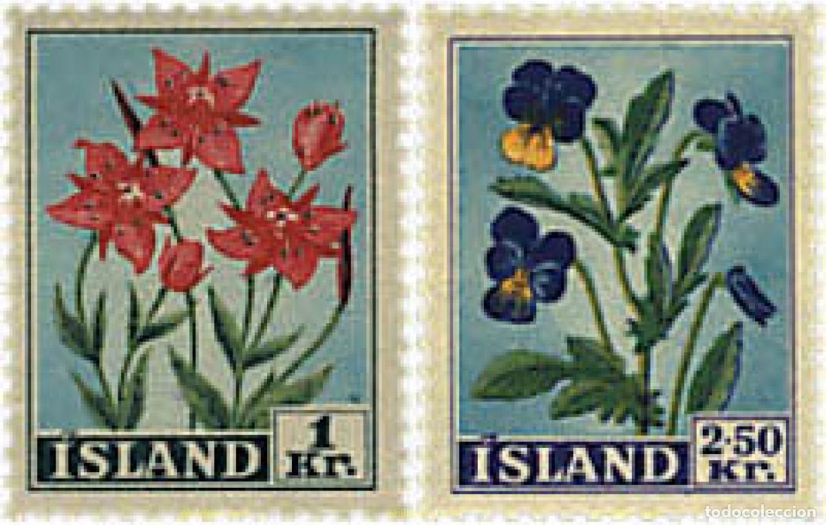 Briefmarken: 645299 HINGED ISLANDIA 1958 FLORES