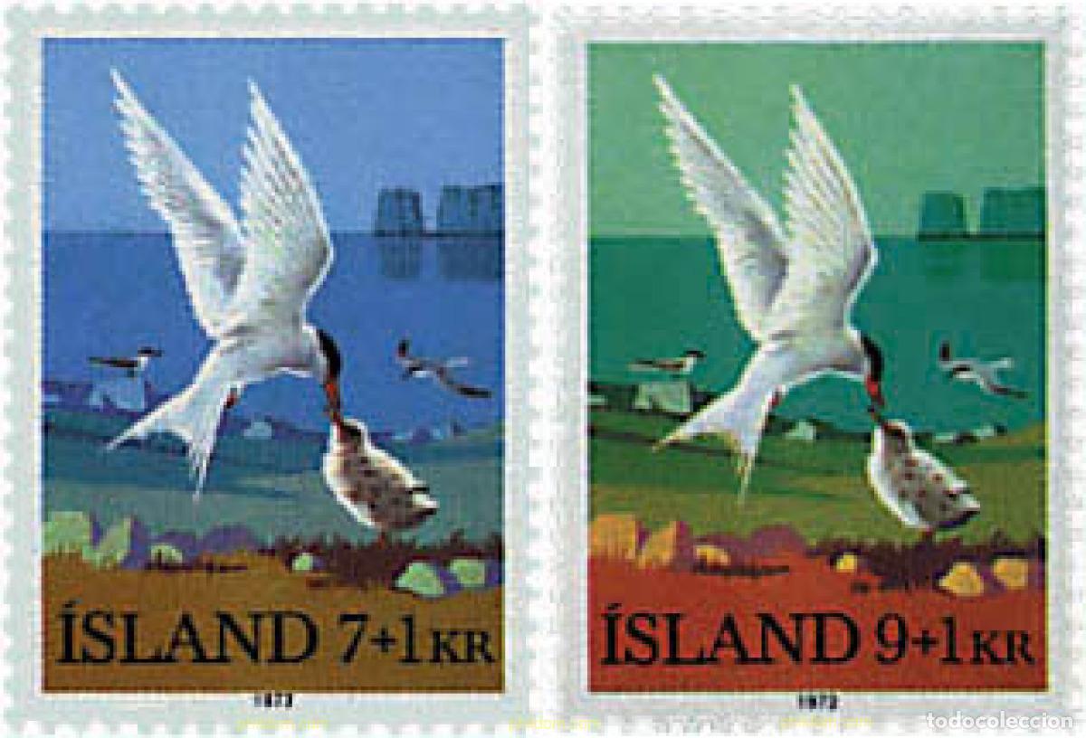 Sellos: 66885 MNH ISLANDIA 1972 PRO BENEFICENCIA