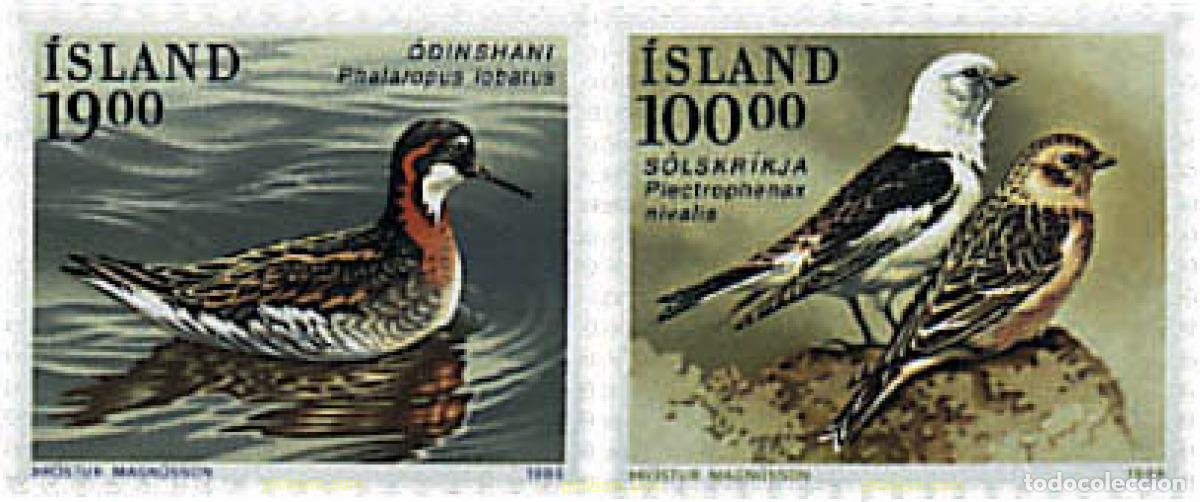Stamps: 66910 MNH ISLANDIA 1989 AVES
