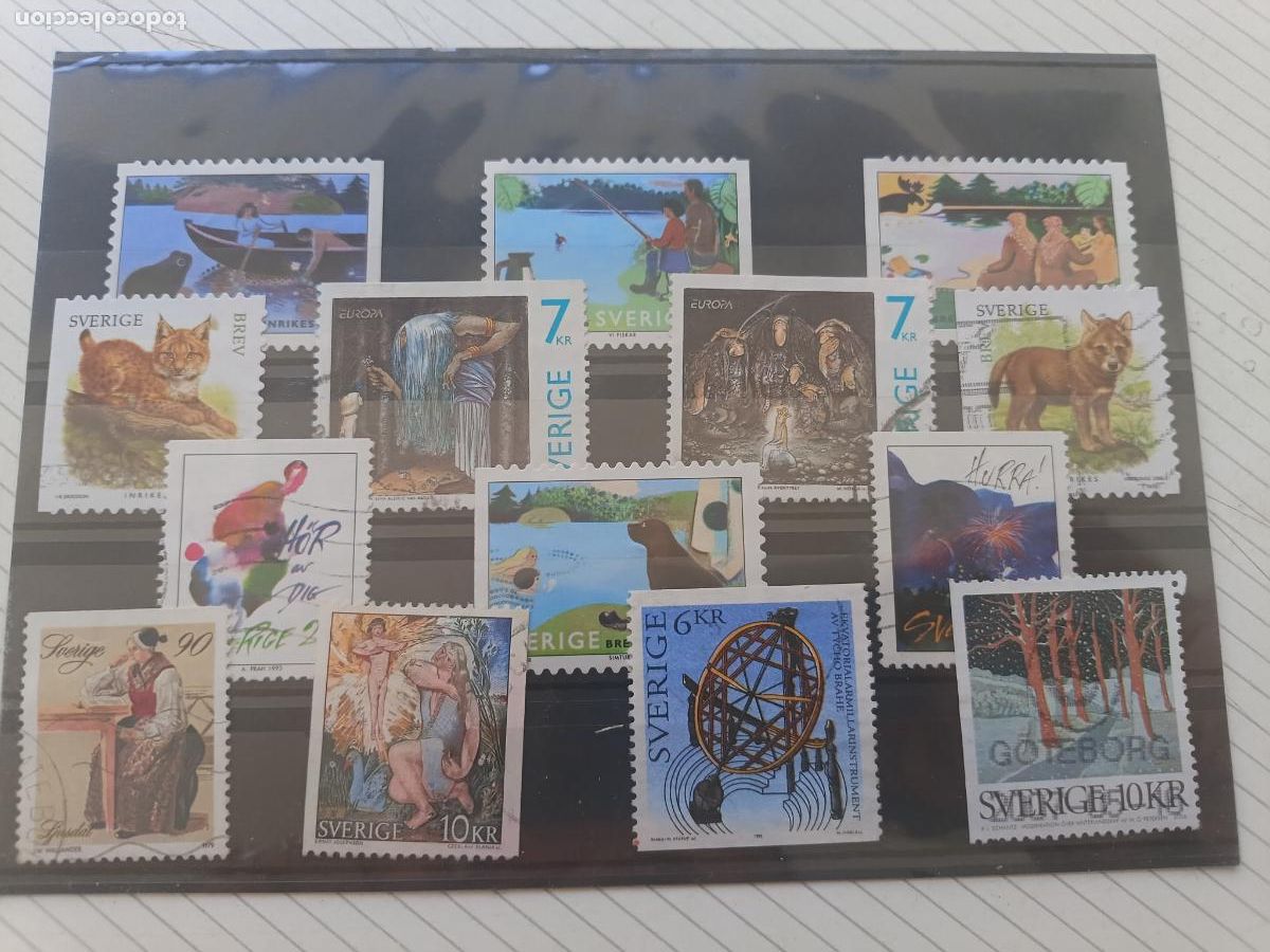 Briefmarken: Islandia. Lote de sellos