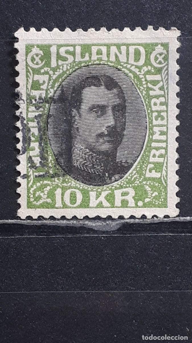 Sellos: ISLANDIA. A&Ntilde;O 1931. &deg;. YVERT 153