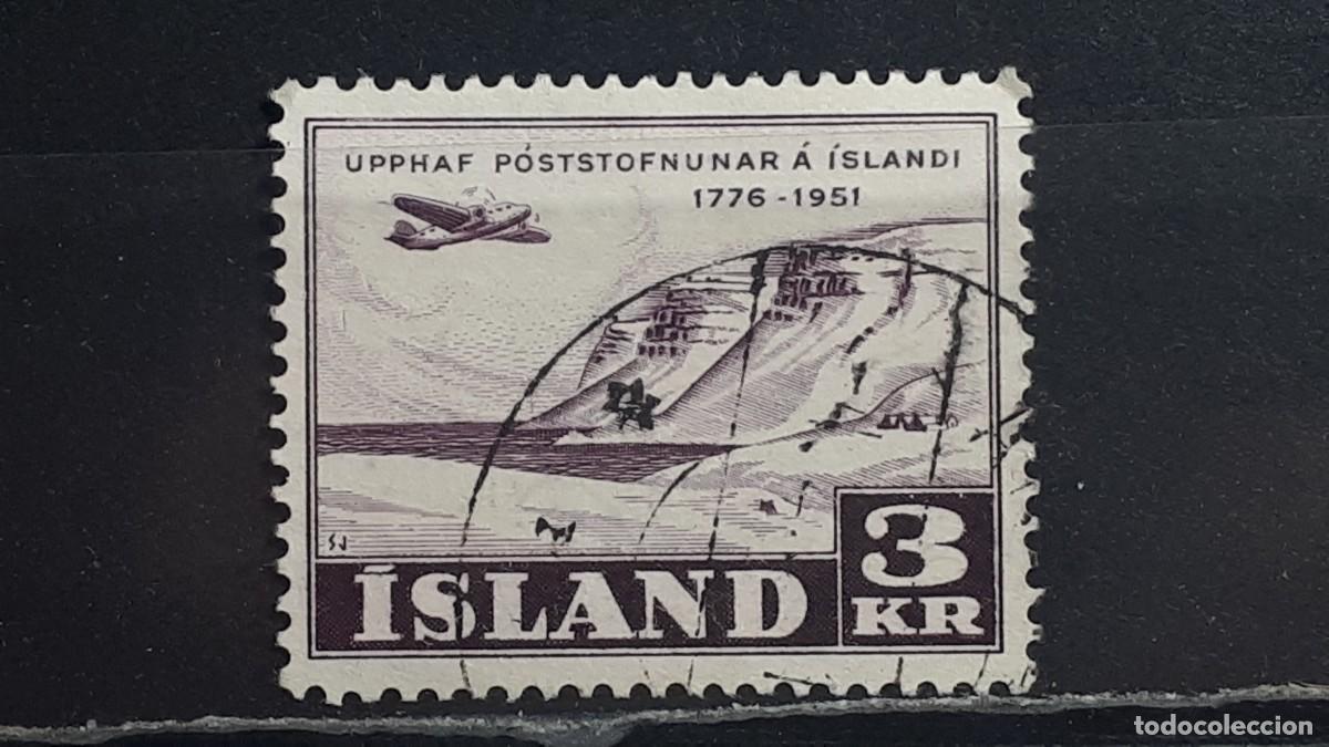 Timbres: ISLANDIA. A&Ntilde;O 1951. &deg;. YVERT 237
