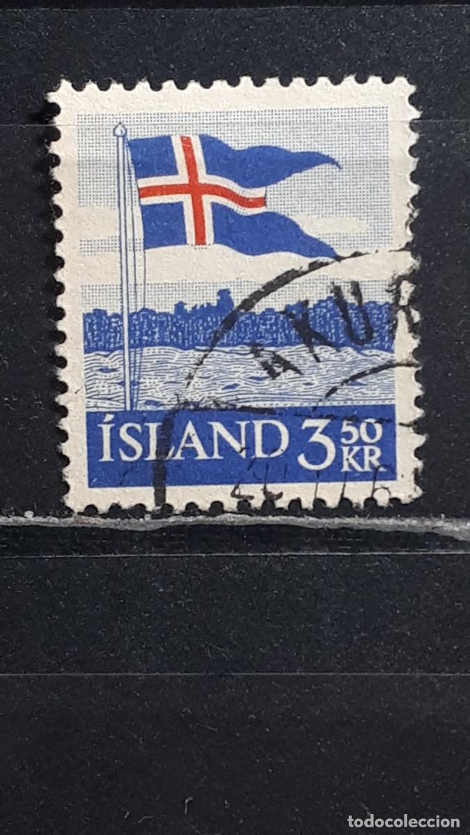 Selos: ISLANDIA. A&Ntilde;O 1958. &deg;. YVERT 286