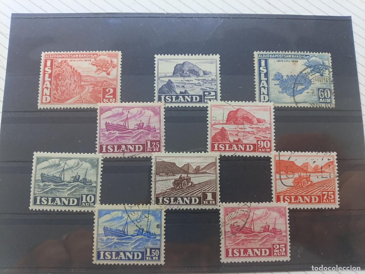 Francobolli: Lote de sellos de Islandia