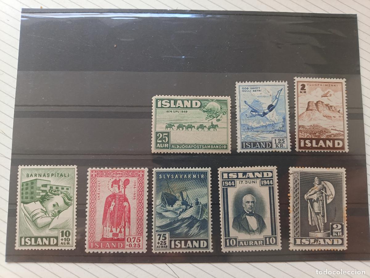 Francobolli: Lote de sellos de Islandia