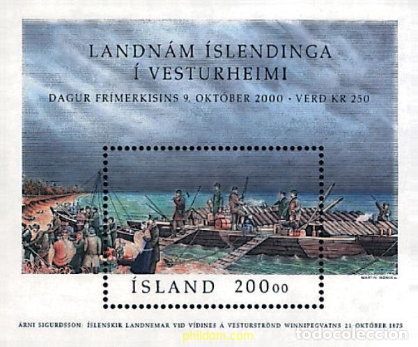 Timbres: 66724 MNH ISLANDIA 2000 DIA DE LA FILATELIA