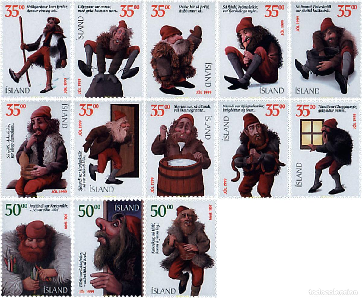 Briefmarken: 66716 MNH ISLANDIA 1999 NAVIDAD