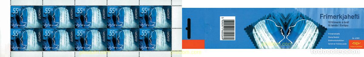 Sellos: 622878 MNH ISLANDIA 2001 EUROPA CEPT. EL AGUA, RIQUEZA NATURAL
