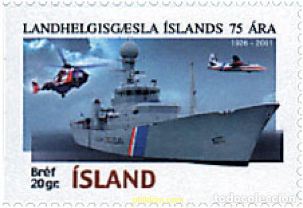 Briefmarken: 66732 MNH ISLANDIA 2001 75 ANIVERSARIO DE LANDHELGISGAESLA ISLANDS