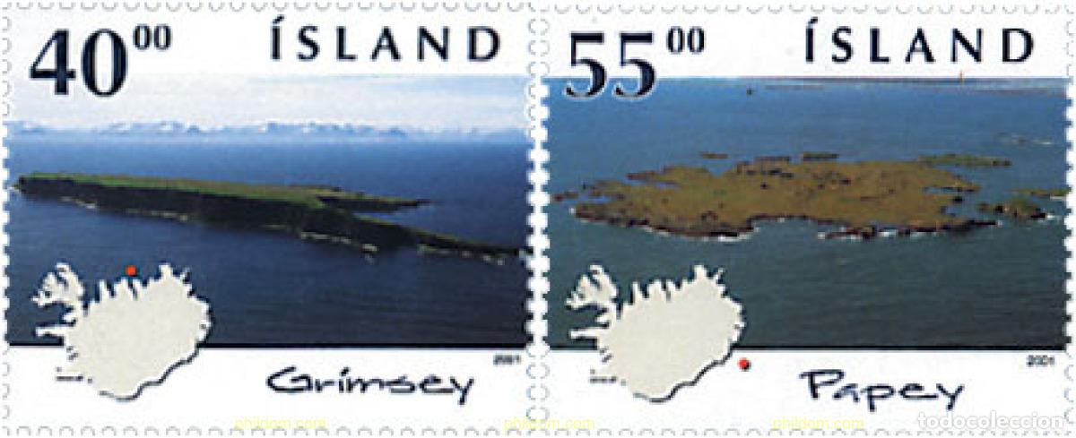 Timbres: 81277 MNH ISLANDIA 2001 ISLAS
