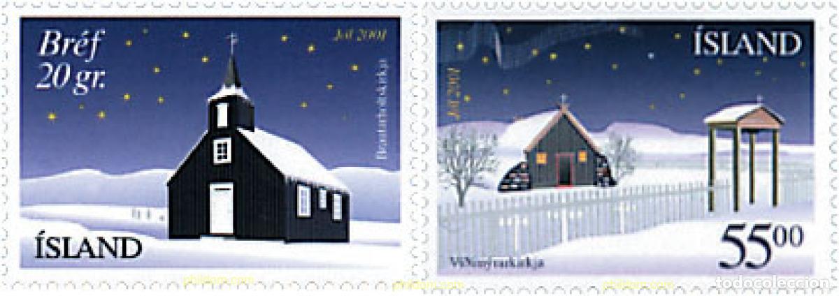 Timbres: 81279 MNH ISLANDIA 2001 NAVIDAD