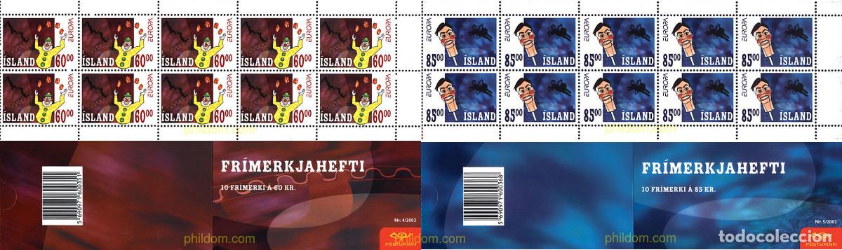 Sellos: 1755 MNH ISLANDIA 2002 EUROPA CEPT. GRANDES DESCUBRIMIENTOS