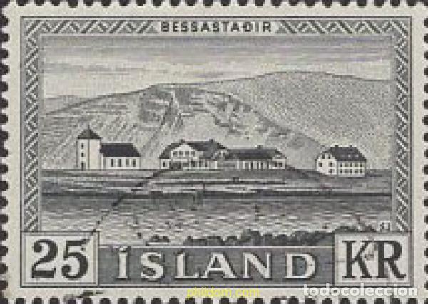 Selos: 622418 USED ISLANDIA 1957 RESIDENCIA PRESIDENCIAL EN BESSASTADIR