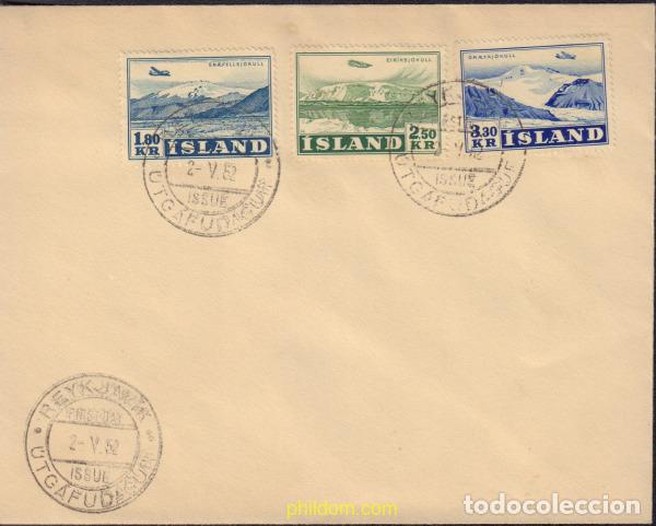 Selos: 546369 MNH ISLANDIA 1952 AVIONES Y GLACIARES