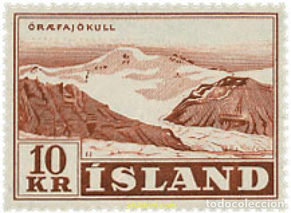 Selos: 622419 HINGED ISLANDIA 1957 PAISAJES