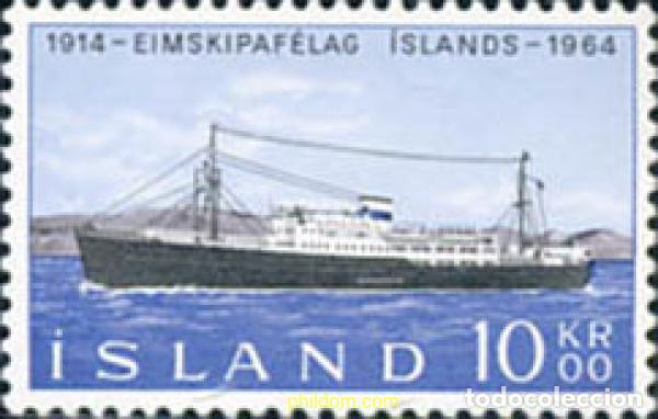 Timbres: 101146 HINGED ISLANDIA 1964 BARCOS