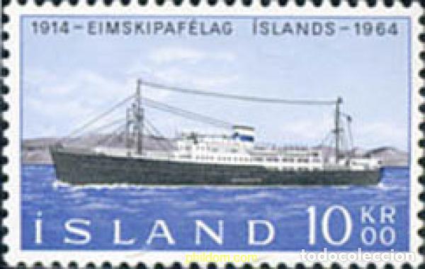 Timbres: 277144 MNH ISLANDIA 1964 BARCOS
