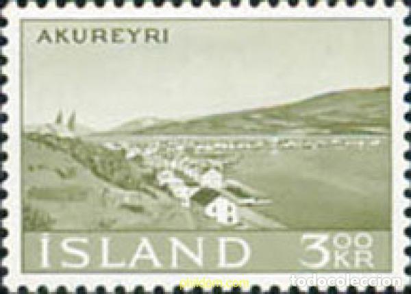 Timbres: 277143 MNH ISLANDIA 1963 VISTA DE AKUREYRI