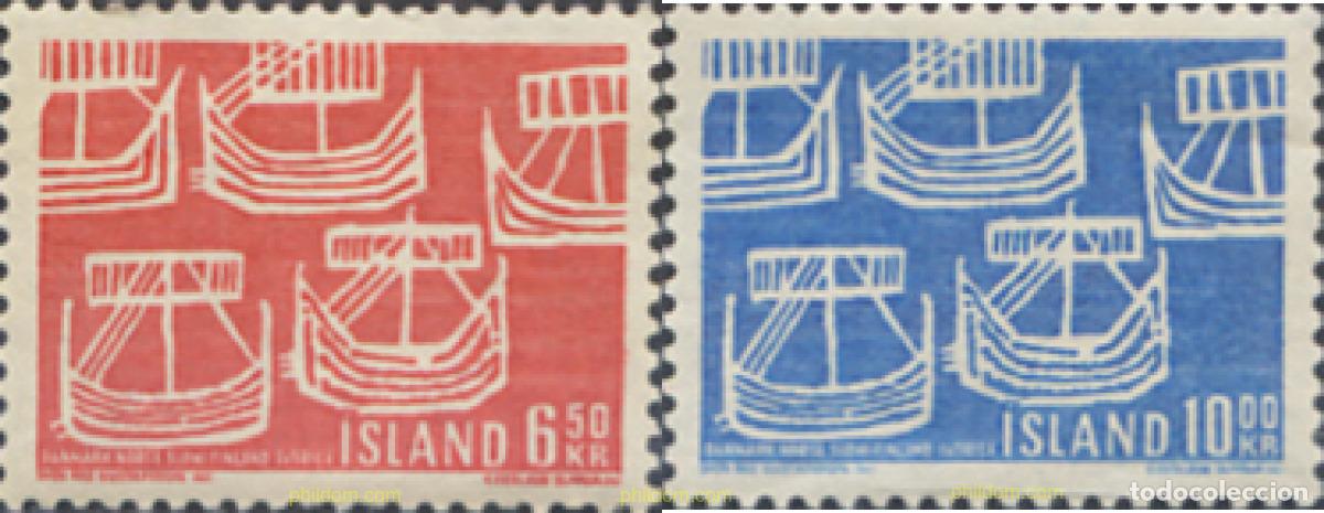 Sellos: 101205 MNH ISLANDIA 1969 NORDEN 69. CENTENARIO DE LA COMUNIDAD ESCANDINAVA