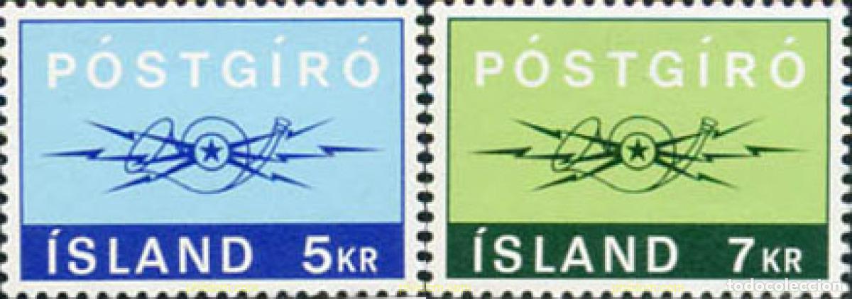 Briefmarken: 101235 MNH ISLANDIA 1971 SERVICIOS DE CORREOS
