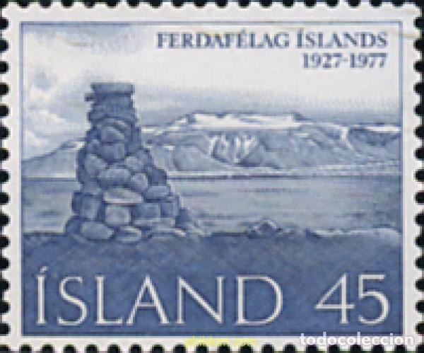 Briefmarken: 101288 MNH ISLANDIA 1977 50 ANIVERSARIO DE LA SOCIEDAD TURISTICA DE ISLANDIA