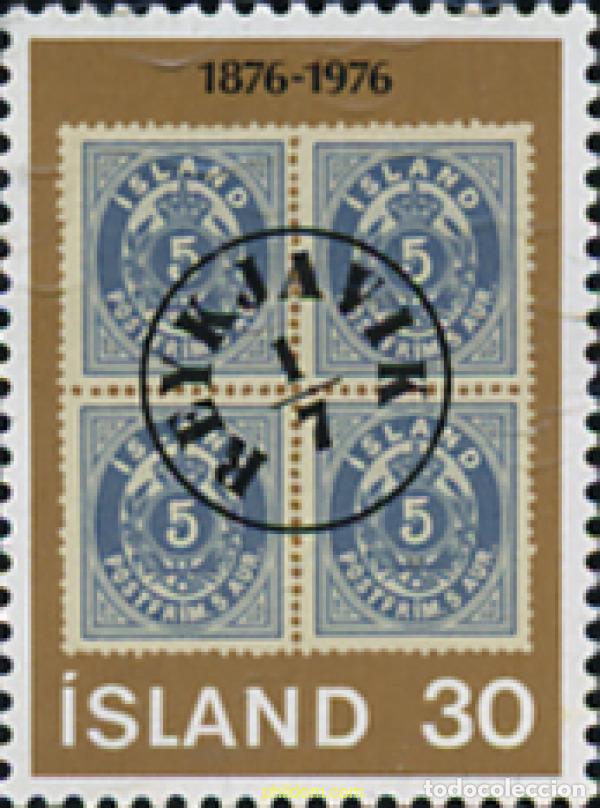Briefmarken: 101284 MNH ISLANDIA 1976 CENTENARIO DEL SELLO ISLANDES