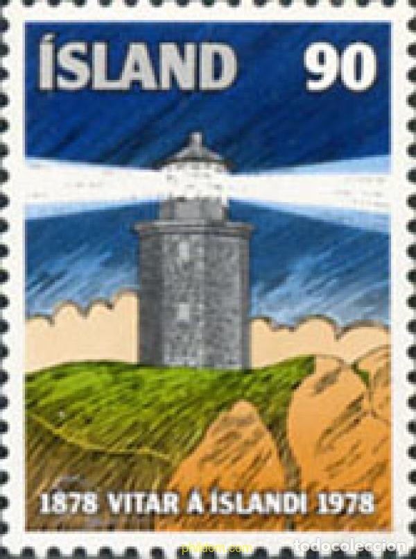 Briefmarken: 101296 MNH ISLANDIA 1978 CENTENARIO DEL SERVICIO DE FAROS EN ISLANDIA