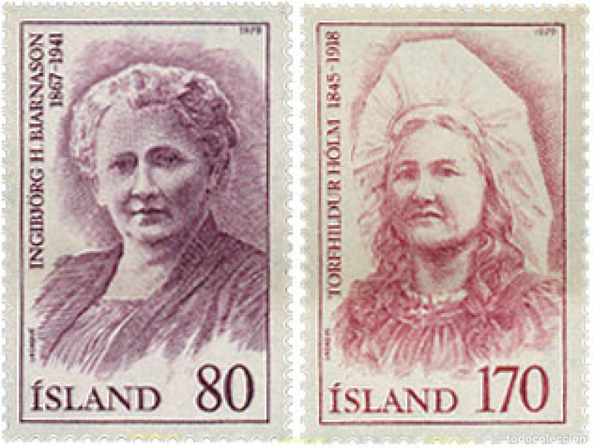 Briefmarken: 101300 MNH ISLANDIA 1979 PERSONAJES