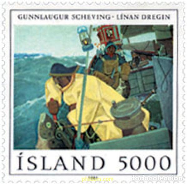 Briefmarken: 101322 MNH ISLANDIA 1981 PINTURA