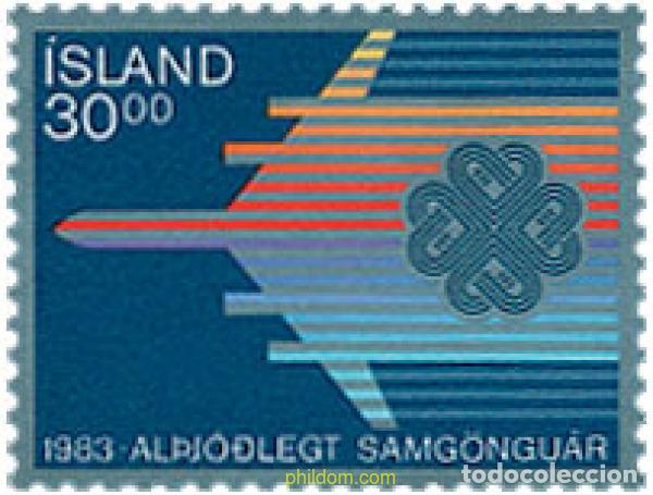 Briefmarken: 101344 MNH ISLANDIA 1983 A&Ntilde;O MUNDIAL DE LAS COMUNICACIONES