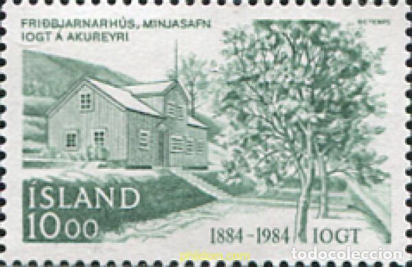 Briefmarken: 101361 MNH ISLANDIA 1984 CENTENARIO DE LA FUNDACION DE LA ORDEN DE &rdquo;GOOD TEMPLARS&rdquo;