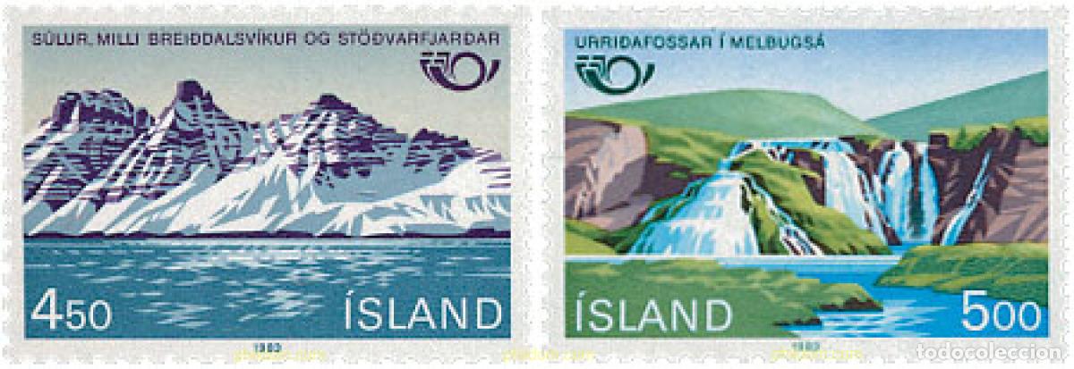 Briefmarken: 101339 MNH ISLANDIA 1983 NORDEN 83. TURISMO EN ESCANDINAVIA