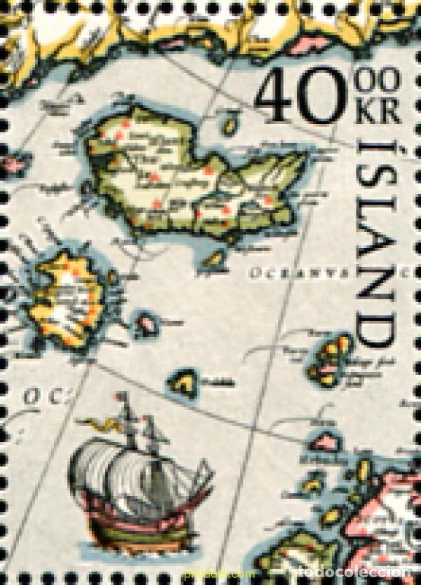 Briefmarken: 101358 MNH ISLANDIA 1984 CARTOGRAFIA