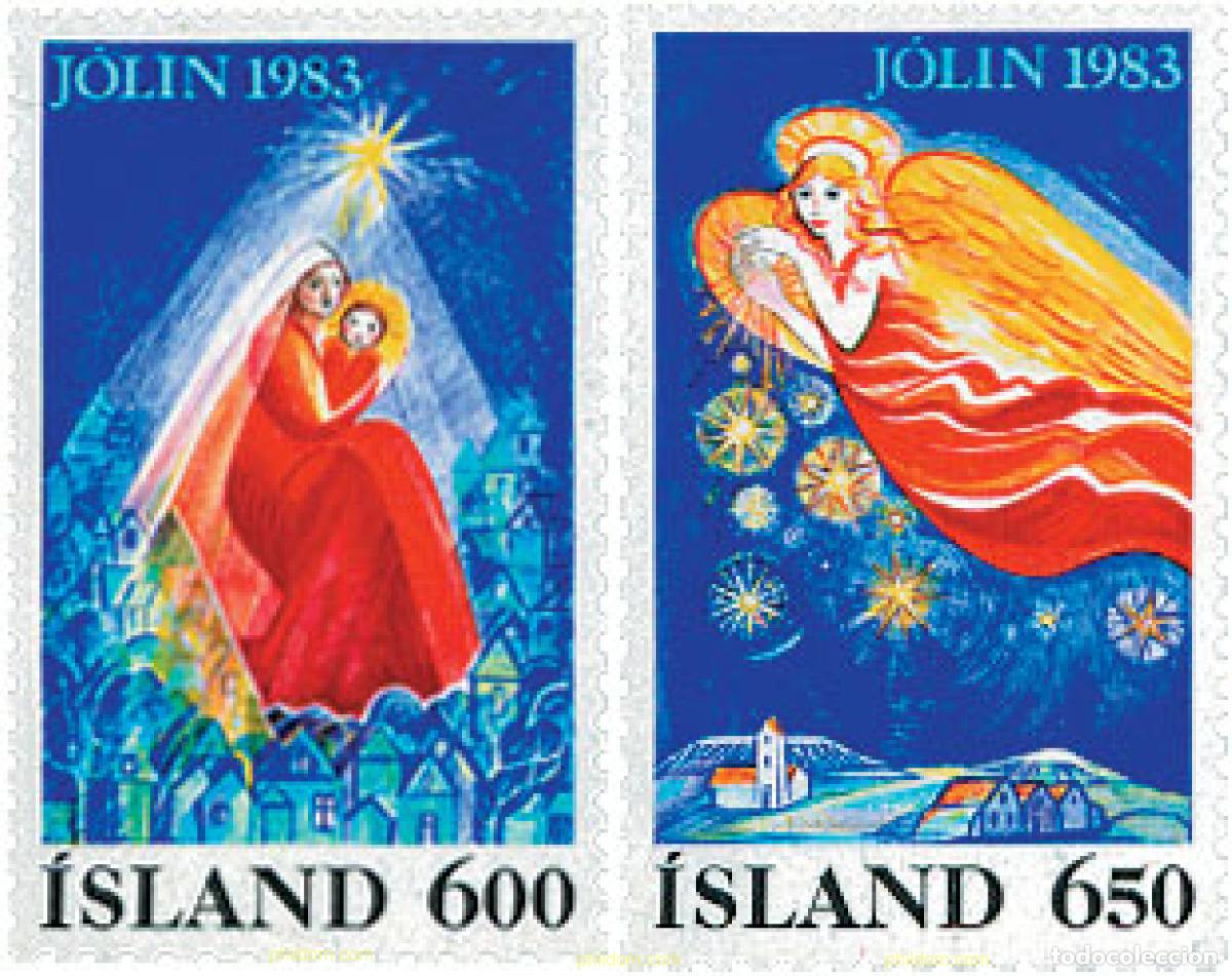 Briefmarken: 101349 MNH ISLANDIA 1983 NAVIDAD