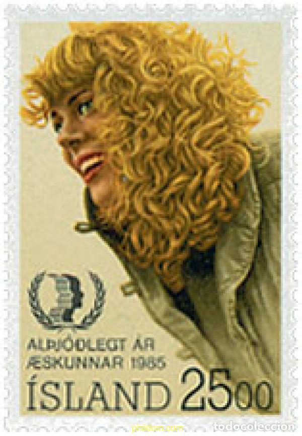 Briefmarken: 101369 MNH ISLANDIA 1985 A&Ntilde;O INTERNACIONAL DE LA JUVENTUD