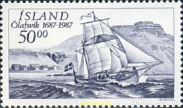 Briefmarken: 101381 MNH ISLANDIA 1987 BARCOS