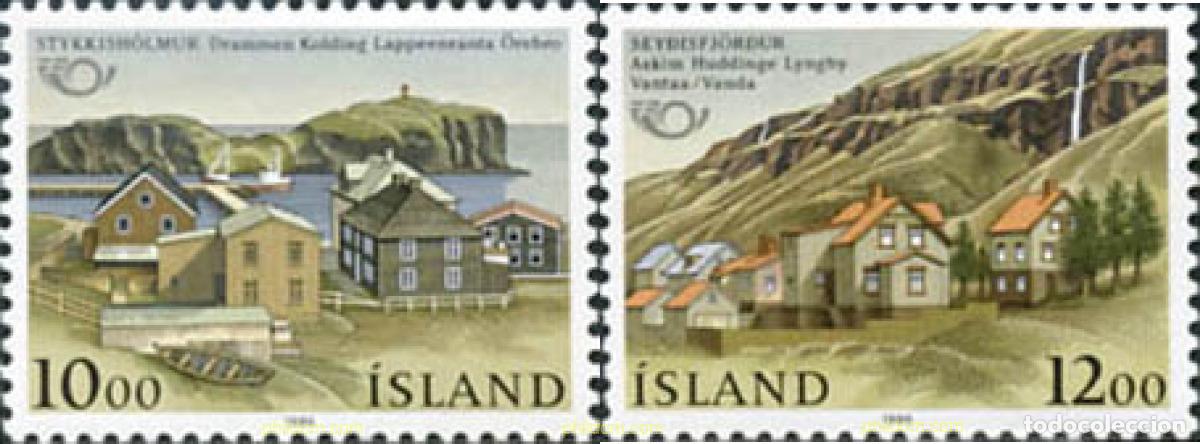 Briefmarken: 101375 MNH ISLANDIA 1986 NORDEN 86. CIUDADES HERMANADAS EN ESCANDINAVIA