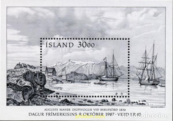 Briefmarken: 101384 MNH ISLANDIA 1987 BARCA REAL ANANTANAKKHARAT