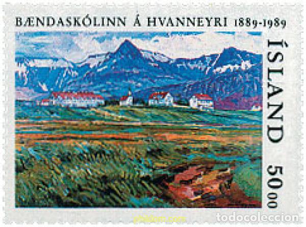 Briefmarken: 101397 MNH ISLANDIA 1989 CENTENARIO DE LA ESCUELA DE AGRICULTORES