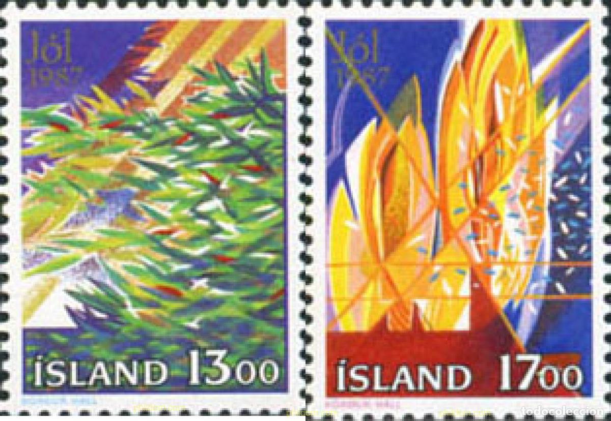 Briefmarken: 101388 MNH ISLANDIA 1987 NAVIDAD