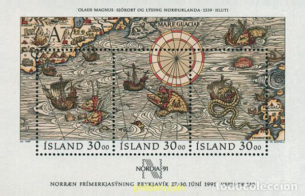 Briefmarken: 101398 MNH ISLANDIA 1989 NORDEN 93. TURISMO