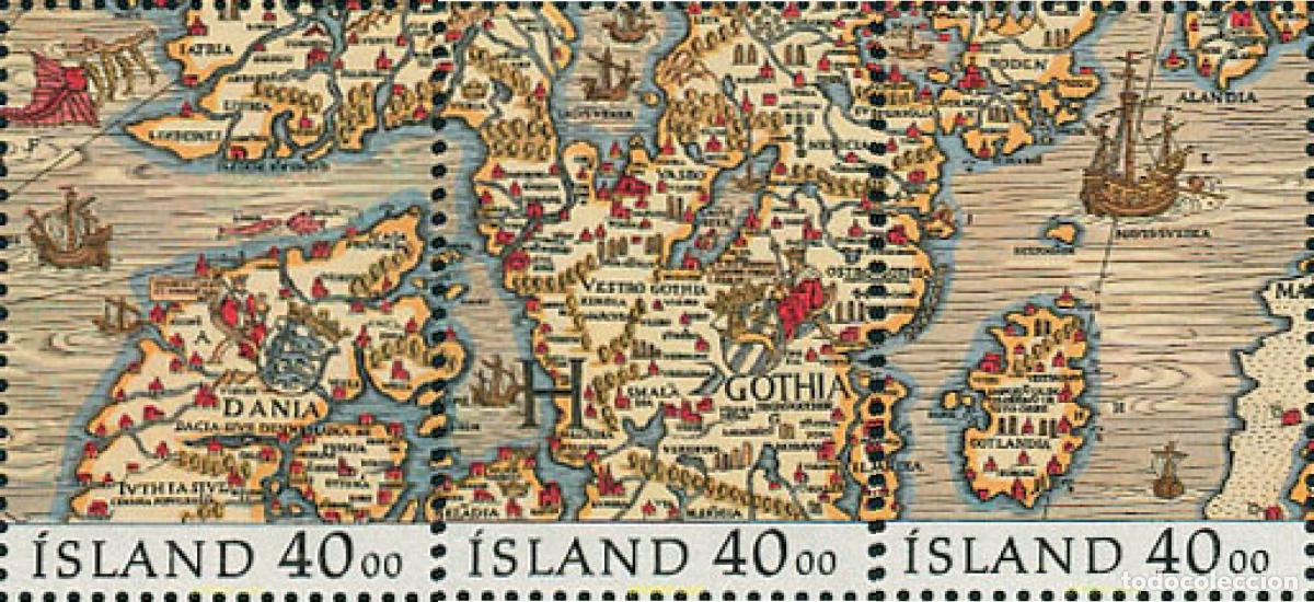 Selos: 101407 MNH ISLANDIA 1990 NORDEN 93. TURISMO