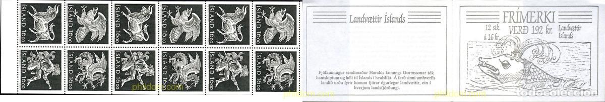Selos: 101391 MNH ISLANDIA 1988 ESPIRITUS GUARDIANES