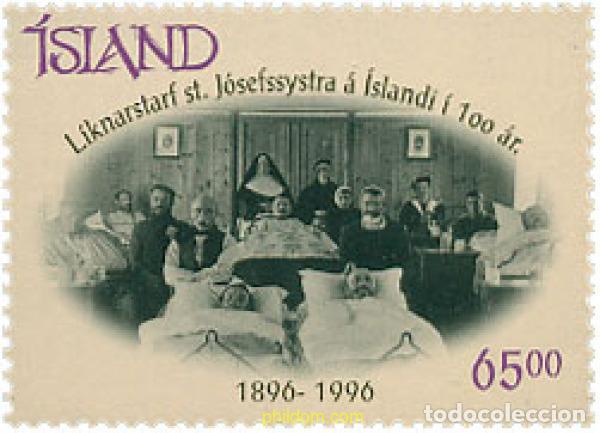 Selos: 101449 MNH ISLANDIA 1996 CENTENARIO DE LA ORDEN DE SOEURS