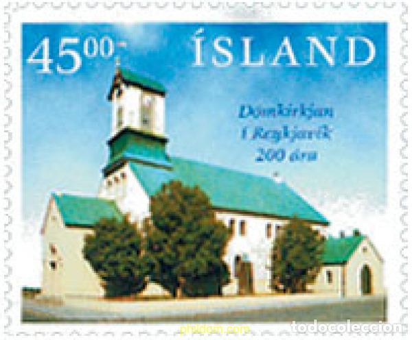 Selos: 101451 MNH ISLANDIA 1996 BICENTENARIO DE LA CATEDRAL DE REYKJAVIK