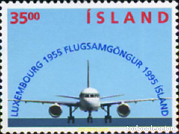 Selos: 101441 MNH ISLANDIA 1995 AVIONES