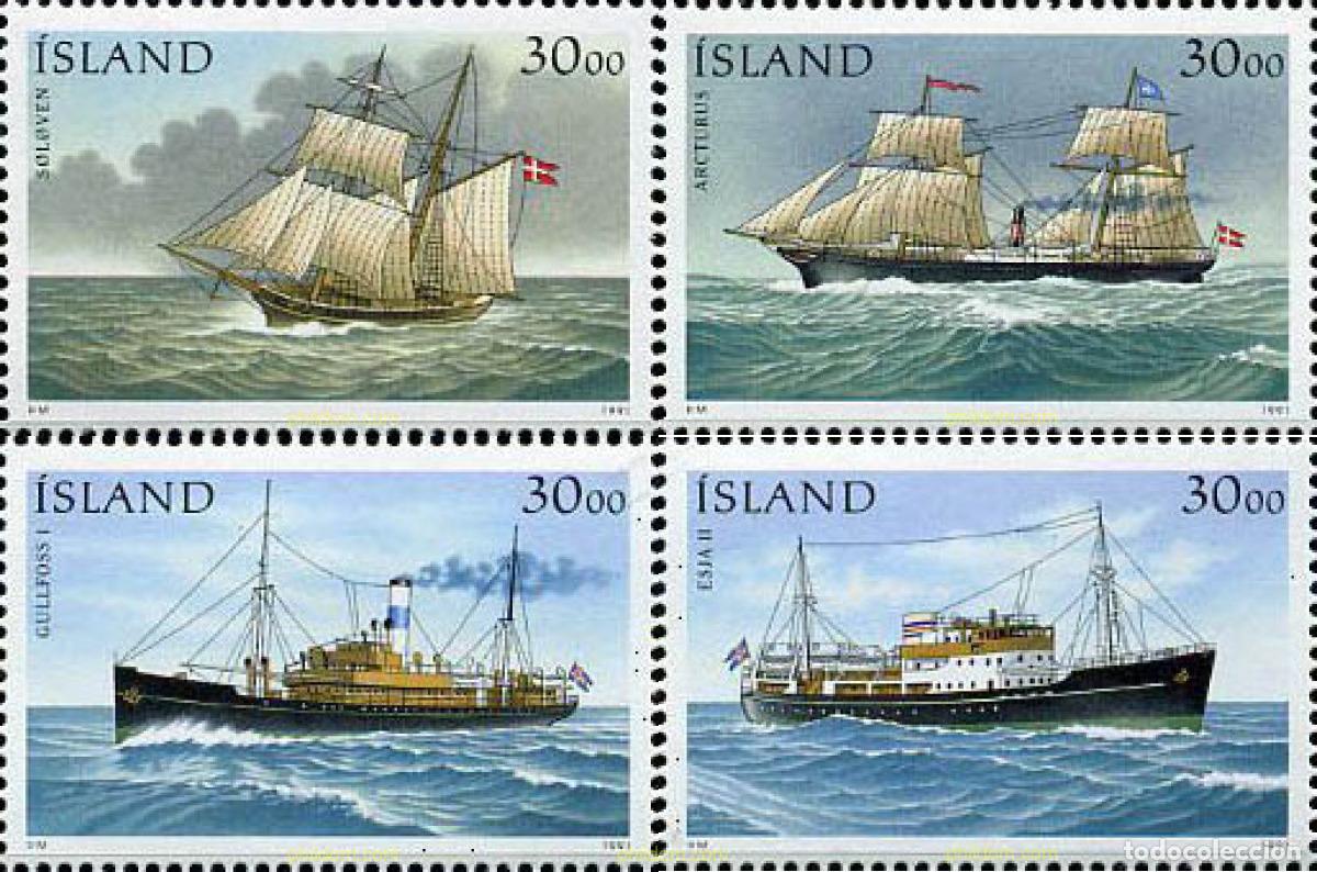 Selos: 101413 MNH ISLANDIA 1991 DIA DEL SELLO